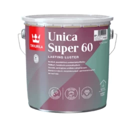 Tikkurila Unica Super 60 Uretano-alkidinis lakas, pusiau blizgus - Pusiau blizgus - EP - 0.225 L