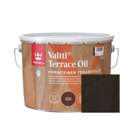 Tikkurila Valtti Terrace juoda alyva medinėms terasoms ir sodo baldams - 9 L