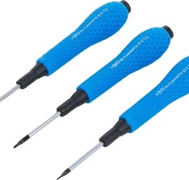 Tikslių atsuktuvų rinkinys | T-Star (Torx) T4 / T5 / T6 | 3 vnt. (803)