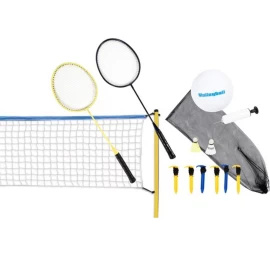 Tinklinio Ir Badmintono Rinkinys 7w1 Scatch 310x168cm