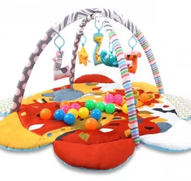 Tinymini Jl639-2b 2in1 Mokymosi Kilimėlis Safari Flower