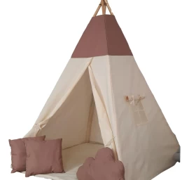 Tipi Smėlio Spalvos Su Kavos Rausva