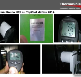 Termokeraminiai dažai metalo konstrukcijoms ThermoShield