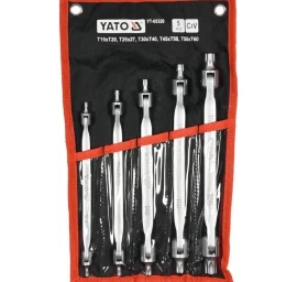 TORX lanksčių raktų rinkinys (5vnt) T15-T60