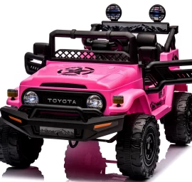 Toyota Fj Cruiser Pink 4x4 Minkšta Sėdynė Pilot Licencija Ličio Jonų Akumuliatorius