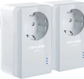 Tp-link Pa4010pkit Powe Line 500mbps 1x10/100 Kompaktiško Dydžio