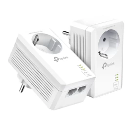 Tp-link Tl-pa7027p Kit Powerline 1000 Mbit/s Laidinio Lan Tinklo Adapteris Baltas 2 Vnt.