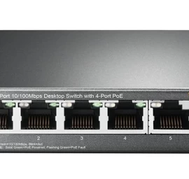 Tp-link Tl-sf1005p Komutatorius (5x 10/100 )
