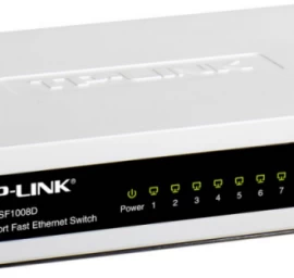 Tp-link Tl-sf1008d Komutatorius (8x 10/100 )