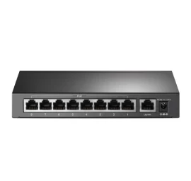 TP-Link TL-SF1009P 9-Port 10/100Mbps Desktop Šakotuvas su 8-Port PoE+