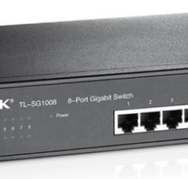 Tp-link Tl-sg1008 V9 Tl-sg1008 Komutatorius (8x 10/100/1000 )