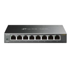 TP-Link TL-SG108S 8-Port 10/100/1000Mbps Desktop Šakotuvas