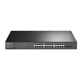 TP-Link TL-SG3428XMP JetStream 24Port Gigabit &amp; 4Port 10GE SFP+ L2+ Managed Šakotuvas su 24Port PoE+