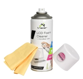 TRACER LCD Foam Cleaner 400ml+ microfiber cloth
