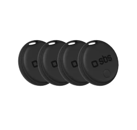 Track My Dual Universalus Lokatorius Juodas - 4 Vnt. Rinkinys.