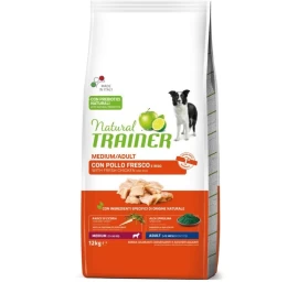 Trainer Natural MEDIUM ADULT su Vištiena 12kg, 963167