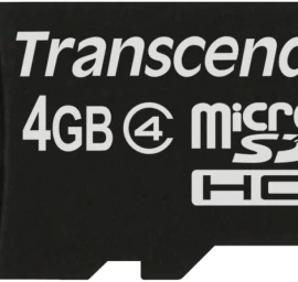 Transcend 4 Gb Atminties Kortelė Sd Adapteris