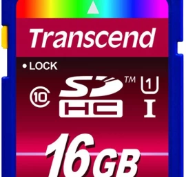 Transcend Atminties Kortelė 16 Gb Dėklas