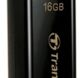 Transcend Jetflash 350 16 Gb (16 Gb /usb 2.0 / Juodos Spalvos )