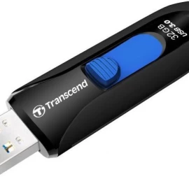 Transcend Jetflash 790 32 Gb Black (32 Gb /usb 3.0 / Juodos Spalvos )