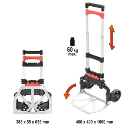 Transportavimo vežimėlis | keliamoji galia 60 kg (YT-37410)