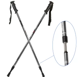 Trekingo Lazdos Enero Classic Silver