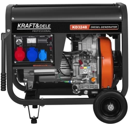 Trifazis dyzelinis elektros generatorius 7kW Kraft&amp;Dele, KD3248