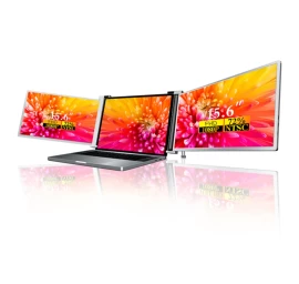 Trigubas nešiojamas monitorius (39-44 cm) nešiojamų kompiuterių (Ekspozicinė prekė)