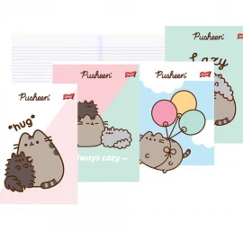 Trijų Eilučių Sąsiuvinis Su 32 Puslapiais Pusheen The Cat #cz
