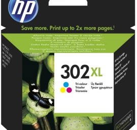 Trispalvis Rašalas Hp 302 Xl (f6u67ae)