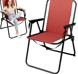 Turistinė Kėdė Su Porankiais Sulankstoma Redcliffs