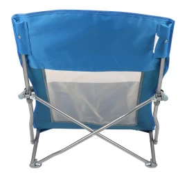 Turistinis Ir Plažinis Sėdimas Su Porankiais 55x58x64cm Skelbiamas Mėlynos Spalvos