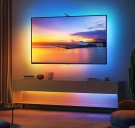 TV ekrano foninis apšvietimas Greentek Horizon, 75