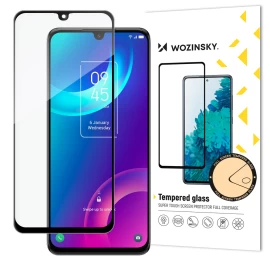 Tvirtas 9h Viso Ekrano Grūdintas Stiklas Tcl 30 5g Su case Friendly Rėmeliu, Juodas