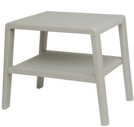 Tvirtas Sodo Ir Kiemo Kavos Staliukas Su Lentyna - Bean