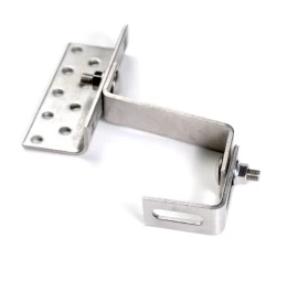 Tvirtinimas čerpiniam stogui su dvigubu reguliavimu