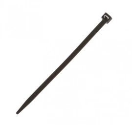 Tvirtinimo dirželiai/ užtraukėjai PA6.6 390X4,8, juodi atsparūs UV (100vnt.)