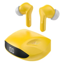 Tws Belaidės Vidinio Kanalo Ausinės bluetooth 5.2 Geltonos Spalvos