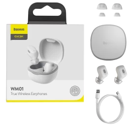 Tws bluetooth 5.0 Belaidės Ausinės Encok Wm01 Plus White