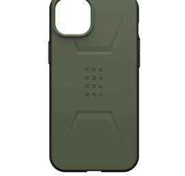 Uag Civilian Magsafe - Apsauginis Dėklas Iphone 15 Plus, Suderinamas Su Magsafe (alyvuogių Spalvos)