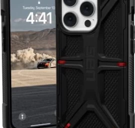 Uag Monarch - Apsauginis Dėklas Iphone 14 Pro (kevlaro Juodos Spalvos)