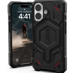 Uag Monarch Pro - Apsauginis Dėklas Iphone 16, Suderinamas Su Magsafe (kevlaro Juodos Spalvos)