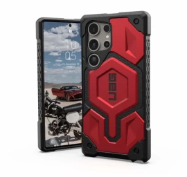 Uag Monarch Pro - Apsauginis Dėklas samsung Galaxy S24 Ultra 5g Su Integruotu Magnetiniu Moduliu (purpurinės Spalvos)