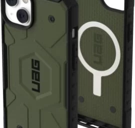Uag Pathfinder Apsauginis Dėklas Iphone 14 Plus, Suderinamas Su Magsafe (alyvuogių Spalvos)