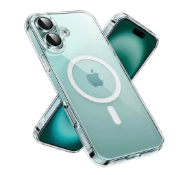 ugreen Classy Clear Magnetinis Dėklas iphone 16 Plus - Skaidrus