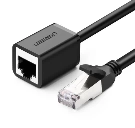 Ugreen Nw112 11283 Ethernet Tinklo Kabelis Rj45 (moteriškas) - Rj45 (vyriškas) F/utp Cat. 6 1 Gbps 5 M - Juodas Ugreen Nw112 11283 Ethernet Tinklo Kabelis Rj45 (moteriškas) - Rj45 (vyriškas) F/utp Cat. 6 1 Gbps 5 M - Juodas