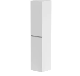 Ūkinė dviejų durų spintelė Kame Loft, balta matinė TU/35-2/D02-LFT