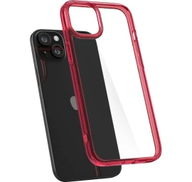 Ultra Hibridinis Dėklas iphone 15 Plus - Raudonas.