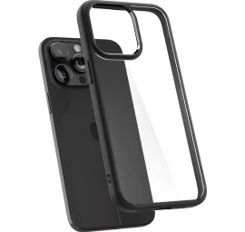 Ultra Hibridinis Dėklas iphone 15 Pro Matinės Juodos Spalvos