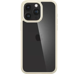 Ultra Hibridinis Dėklas iphone 15 Pro Max, Smėlio Spalvos